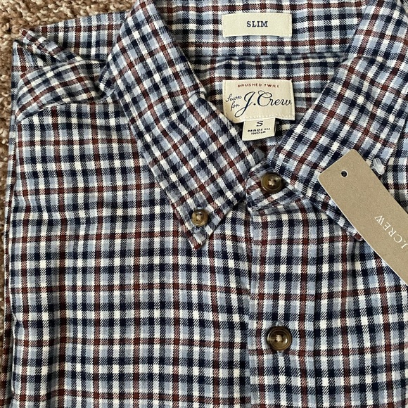J.Crew Slim Brushed Twill Shirt